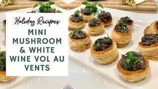 พายไก่ฝรั่งเศส 🇫🇷Vol au vent Bouchée à la reine Chicken amp mushroom vol au vents🐓🍄 [upl. by Stalk]