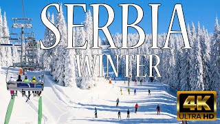 Serbia in 4K pt 2  Winter time [upl. by Iegres]