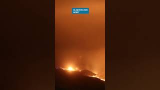 INCENDIO TENERIFE Así se ha salvado el Observatorio Astronómico del Teide de las llamas shorts [upl. by Lodhia393]