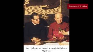 Interview inédite de Mgr Lefebvre à la radio belge 1976 [upl. by Scoles]