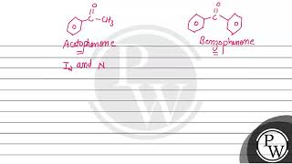 The reagents which can be used to distinguish acetophenone from benzophenone is are [upl. by Rush277]