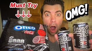 I Tried NEW Coke Oreos And Oreo Coke So You Dont Have To [upl. by Ilbert]