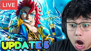 🔴LIVE UPDATE 5 GRIND New World New Secret Units New BattlePass  Anime Defenders [upl. by Hartmann497]