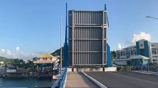 SIMPSON BAY BRIDGE Openings then and now  St Maarten [upl. by Jeuz]