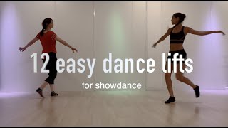 12 easy dance lifts [upl. by Oecam681]