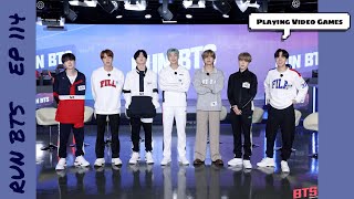 ENG SUB Run BTS 2020 ep 114 playing video games Full Episode [upl. by Anire]