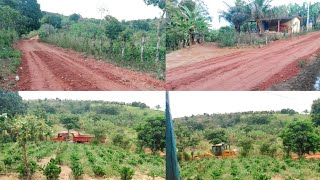 A MÁQUINA VEIO COLOCAR PISSARRO DE FRENTE A NOSSA CASA VEJAM O RESULTADO DA ESTRADA COMO FICOU [upl. by Otrebile282]