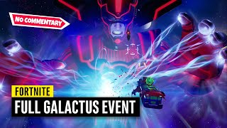 Fortnite Galactus Event on PS5  No Commentary Chapter 2 Season 4 Live Event [upl. by Ganny]