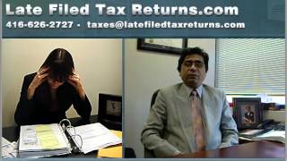 Late Filed Tax Returnscom  Late filing penalty in Toronto Canada [upl. by Asiral]