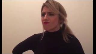 Elizabeth Holmes Practices Fake Deep Voice in Bathroom [upl. by Koball]