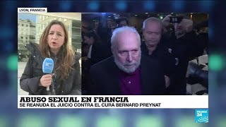 Informe desde París Se reanuda el juicio contra el cura Bernard Preynat [upl. by Saxen]