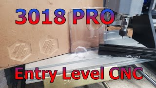 3018 PRO CNC  Beginner CNC First Look [upl. by Hgielyk878]