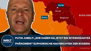 PUTINS KRIEG quotWir haben da jetzt ein interessantes Phänomenquot Euphorische Nachrichten der Russen [upl. by Anaujit]