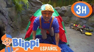 Blippi Aprende en el Museo de los Niños  Blippi Español  Videos educativos para niños [upl. by Kenzie]