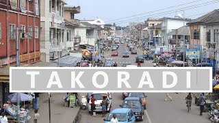 Driving Tour of Takoradi The 4th Largest City in Ghana  TAKORADI GHANA  UNFILTERED [upl. by Aicenet]