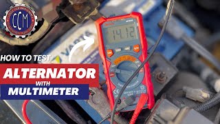 How To Test an Alternator With a Multimeter [upl. by Edrea317]