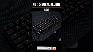 TOP 5 BEST MECHANICAL KEYBOARD 2024 [upl. by Hplar]