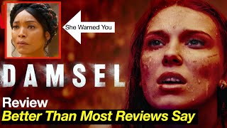 Damsel Review  Spoilers Better Than Most Say I Didnt Fall Asleep [upl. by Anauqes553]