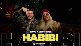 BLOK3 x Stefflon Don  Habibi Official Music Video  Rapkology [upl. by Locklin632]