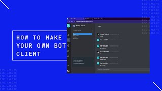 How to make your own bot client [upl. by Niccolo876]