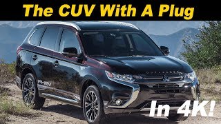 2018 Mitsubishi Outlander Plug In Hybrid Review and Road Test  In 4K [upl. by Idissac]