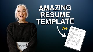 How to Make An Impressive Resume for FREE in 2024 [upl. by Fraser]