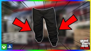 COMO CONSEGUIR JOGGERS NEGROS SIN MISIONES Y SIN PERDER NADA OUTFITS MODS en GTA 5 Online [upl. by Noryk623]