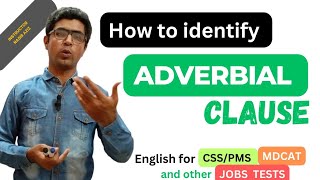 Adverb Clause  Adverbial Clause  Types of Clauses  Dependent Clauses in English [upl. by Rebane]