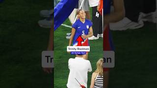 Trinity Rodman micd up for USWNTs sendoff to Paris 😂🎙️ HighlightHER [upl. by Willtrude]