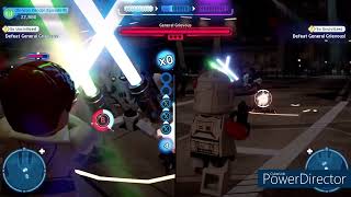 Lego the Skywalker Saga  General Grievous Fight  Coop Gameplay [upl. by Natalina61]