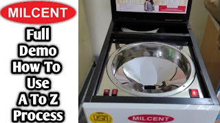 Milcent Atta Chakki With Vacuum Full Demo  How to Use Atta Chakki [upl. by Yttap]