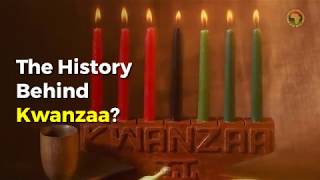 The History behind Kwanzaa [upl. by Varini57]