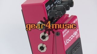 Boss VO1 Vocoder Effect Pedal [upl. by Nnorahs810]