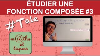 Etudier une fonction composée 36  Dérivabilité expert  Terminale [upl. by Leanor]