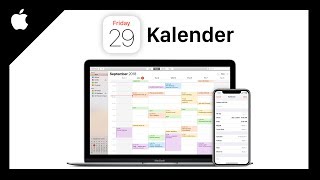 Apple Kalender Das Große Tutorial Apple Life Tutorial Serie Episode 5 [upl. by Etnoid]