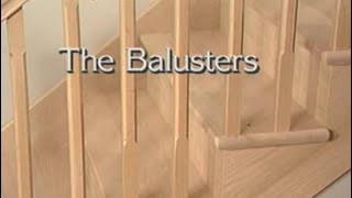 The Balusters How to Build Stairs [upl. by Gomer]