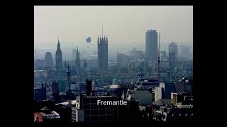 London Skyline  London in the noughties  St Pauls  BT Tower  Centre Point [upl. by Duwad]