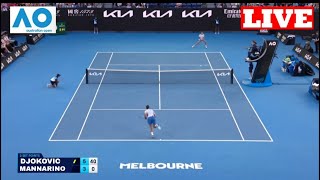 Djokovic vs Mannarino highlights  Australian Open Fourth Round  Mannarino vs Djokovic highlights [upl. by Anemaj]