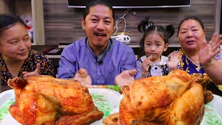 2 whole grill chicken mukbang last day in ktm HimaLiFoodie [upl. by Thacher294]