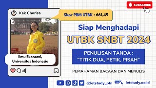 Penulisan Tanda  Titik Dua Petik Hubung Pisah  UTBK SNBT 2024 [upl. by Alic]