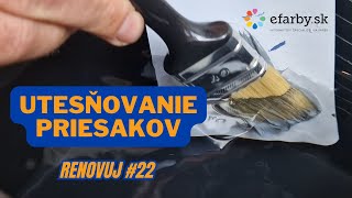 Núdzové ale aj preventívne utesnenie priesakov Natieranie aj pod vodou FILLCOAT WATERPROOFING [upl. by Couhp]