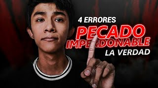 4 Mentiras del pecado imperdonable  La blasfemia contra el Espíritu Santo [upl. by Ayifas777]