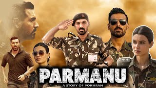 PARMANU THE STORY OF POKHRAN  John Abraham  Trailer Reaction [upl. by Ellevel150]