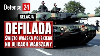 Defilada w Warszawie  Święto Wojska Polskiego 2024 [upl. by Norym]