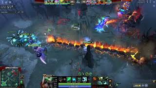 Dota 2 Underlord Gameplay  Tank Support Build [upl. by Bamby]