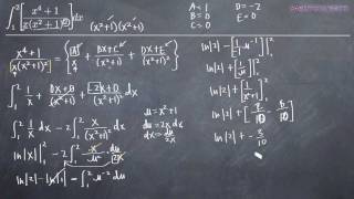 Partial fractions repeated quadratic factors KristaKingMath [upl. by Thacher]