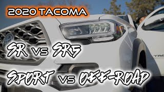 2020 Toyota Tacoma Review SR vs SR5 vs TRD Sport vs TRD OffRoad [upl. by Fisuoy308]