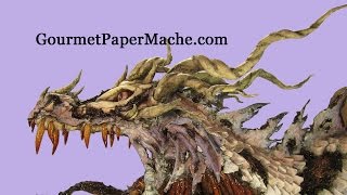 Zombie Paper Mache Dragon [upl. by Acemat]