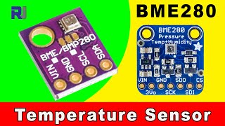 How to use BME280 Temperature Humidity and Pressure sensor with Arduino [upl. by Amitarp964]