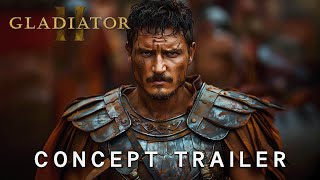 Gladiator 2 2024  Concept Trailer  Paul Mescal Pedro Pascal amp Denzel Washington 4K [upl. by Eilram604]